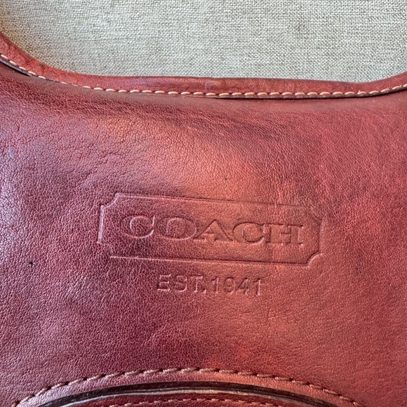 Coach 65th Anniversary Legacy Leather Whiskey Hippie Crossbody Bag 10325 - Picture 2 of 15